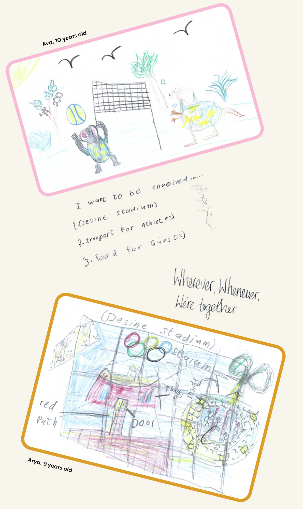 Drawings from children